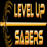 Level Up Lightsaber logo